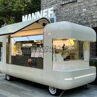 Belyoo Mobile Coffee Shop Food Stand Ice Cream Truck Custom Food Kiosk Mobile Bar Food Truck Coffee Trailer Komplett ausgestattet