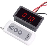6V 12V 24V MAX 8A Wireless Remote PWM DC Brush Motor Fan Speed Controller Regulator