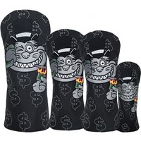 Golf Club Head Cover Protector Wood Pole Sleeve Push Rod Ball Head Cover Dollar Brand Sports Fitness Fans Goods