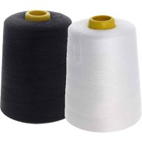 8000yard Nähgarn Professionelle Kreuz Stich Polyester Faden Reel Langlebig Reis Kegel Nähmaschine Gewinde DIY Nähen Werkzeug