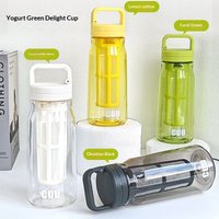 800ML Coffee Cold Brew Cup with High Aesthetic Value, Easy To Use Cup, Summer Tea Water Separation Cup, Portable Cold Brew Pot