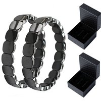 2026 New Men's Hematite Bracelet Hematite Bracelet Increases Male Hormones Restores Confidence Enhances Mental Clarity Focus