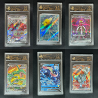 Genuine Pkm Ptcg Card Ibrahimovic Elio Spray Fire Dragon Geng Ghost Lie Empty Sitting Super Dream Japanese Edition Rating Cards