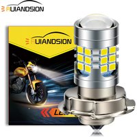 6000K LED Motorcycle Headlight Bulb P26S P15D H6M High Bright White Light 300% Brighter for Scooter ATV Moto 6V 12V 9-30V 1Pcs