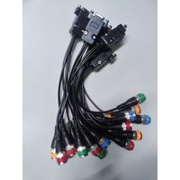 VGA to RGBS / Component (YPbPr) / S-Video / Composite AV Converter Cable for Mister & Raspberry Pi Low-Res Output to CRT Monitor