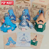 2025 POP MART 1001MOONS Where's The Elephant Slide Series Blind Box Cute Cartoon Anime Figure Desktop Decor Toys Christmas Gifts