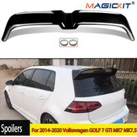 Top Roof Spoiler Wing For 2014-2020 Volkswagen GOLF 7 GTI MK7 MK7.5 Gloss Black