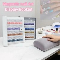 48/96/144/192 Colors Magnetic Tips Nail Art Swatch Book Manicure Color Test Storage Book Large Acrylic Works Display Color Card▪ image 4