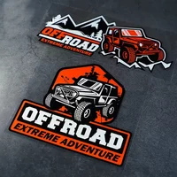 Sticker Decals Parts Sunscreen and Waterproof PVC Cover Scratches for Jeep Sticker Off Road Graphic Vinyl Stickers 4X4 Exterior