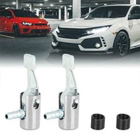 6mm Air Tire Chuck Inflator Pump Hose Adapter Valve Connector For Car Bike 1/2pc Inflator Pump Adapter Connector + Spring