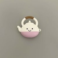 Cute Teapot, Suitable for AirPods 1/2/3/4 Bluetooth Earphone Protective Case, Apple AirPods Pro 2 Anti Drop Protective Case