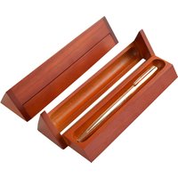 Handmade Wooden Triangular Pencil Case - Foldable Pen Holder Multifunctional Stationery Box Desk Organizer