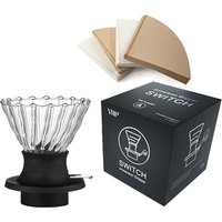 Drip coffee Filter accessories Tea /coffee pots Immersion Dripper Switch Coffee Maker Coffee Dripper and free V02 Filters paper