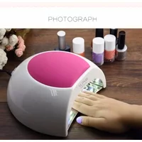 SUNUV 48W Nail Lamp UV Lamp SUN2 Nail Dryer for UVLED Gel Nail Dryer Infrared Sensor with Rose Silicone Pad Salon Use