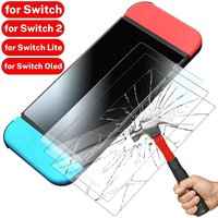 3/2/1PCS Tempered Glass for Nintendo Switch Lite/Switch Oled/Switch 2 Screen Protector HD Clear Anti-Scratch Protective Films