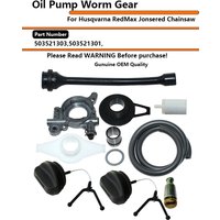 Oil Pump Worm Gear For Husqvarna 385,385XP,390,390XP,390XPG,390XPW,390XPGW,Jonsered CS2186 CS2188 RedMax GZ7000 GZ7100 G9000