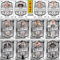 Wrestle 2023 WWE DIY Undertaker Randy Orton John Cena Roman Reigns BELAIR Texture Laser Collectible cards Boys' holiday gift