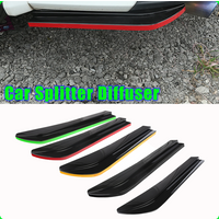 Rear Bumper Splitter Diffuser Spoiler Kit Canard Diffuser Protector Universal Car Exterior Decorations Body Styling Accessories
