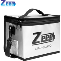 Zeee Lipo Battery Safe Bag 215*145*165mm Fireproof Explosionproof Bag RC Lipo Battery Fire Safe Guard Portable Storage Handbag