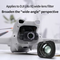 Suitable for DJI Lito X1/flip wide-angle lens filters, high-definition distortion free extended viewing angle lens accessories