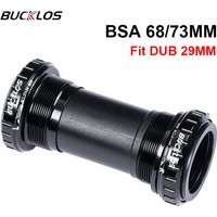 BUCKLOS Road Bike Bottom Bracket BSA 68/73mm Bicycle BB for SRAM DUB 29mm Crankset CNC Process Spindle Threaded Road Cycle Parts