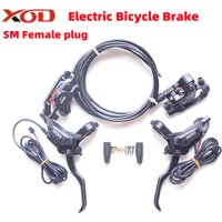 Xod E-bike Brake SM Female Plug Cut Off Power Brakes Pipe Oil Length 1100mm Front /2100mm Rear For Electric bicycle