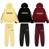 FW26 Double Line Luxury Design Men's Oversized Sweatshirts Silicone Letters Logo Sweater Designer Brand Couple Casual Sweatshir