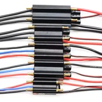 FlyColor 30A 50A 70A 90A 120A RC BOAT ESC Waterproof 2-6S Lipo Brushless Speed Controller with Program Card for Boat Motor RC