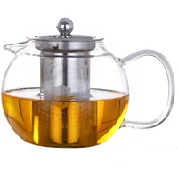 High Quality Heat Resistant Glass Tea Pot Pu Erh Teapot for Tea Set Infuser Teapot With Strainer Gaiwan Kettle Pots Teapots Puer