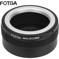 FOTGA M42 Lens Adapter Ring for M42 Lens to M M2 M3 Adapter for M42 42mm Screw Mount Lens to Canon EOS M EF-M mirrorless Camera