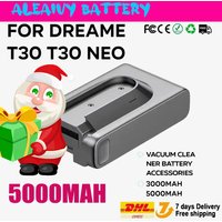 29.6V Replacement Battery Pack for Dreame T30 R20 Cordless Vacuum Cleaner, High Capacity 2900mAh Rechargeable Battery
