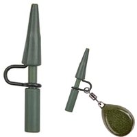 30/50Pcs Carp Fishing Heavy Duty Safety Lead Clips for Carp Fishing Bait Weight Swivels Snap Fishing Connector terminal Tackle