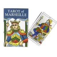 Mini Tarot Of Marseille Tarot Deck Leisure Party Table Gameplay Fortune-telling Prophecy Oracle Cards Entertainment Board Game