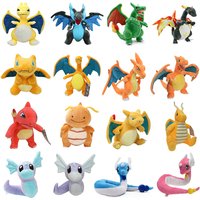 Pokemon Charizard X Y Stuffed Animal Toy Dratini Dragonair Dragonite Plush Doll Charmeleon Rayquaza Anime Dragon Birthday Gifts