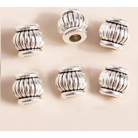 Leslie 50pcs 5mm Silver Color Small Round Spacer Beads For Jewelry Making DIY Bracelet Necklace Accessories