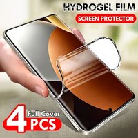4Pcs Hydrogel Film for Xiaomi Redmi Note 13 12 Pro 4G 5G Screen Protector For Redmi Note13 12 Cover Protective Film