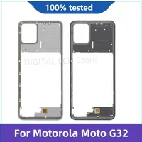 NEW For Motorola Moto G32 Back Cover Middle Frame Holder Housing for motorola XT2235 Middle Frame Repair and Replacement