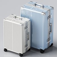 New 28 inch Large Capacity Suitcase Aluminum Frame Trolley Case 22-26 inch Durable PC Travel Case Carry-on Luggage 20 inch