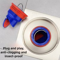 Plug Trap Siphon Sink Large Displacement Kitchen Bathroom Water Drain Filter Anti Odor Pest Prevention Deodorant