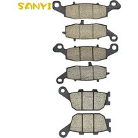 Motorcycle Front Rear Brake Pads For Suzuki GSF650 Bandit GSF 650 GSR750 SV400 SV650 SV 400 650 DL650 DL1000 V Strom DL 650 1000