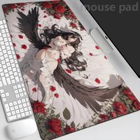 GameCharacter Mysterious Albedo Mouse Pad Mousepad Large Gaming LockEdge Thickened PC Table Desk Mat