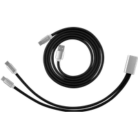EPOMAKER Macaron PRO 1.8m Dual-Device 2-in-1 Braided Cable Suitable for Gaming Keyboard & Mouse
