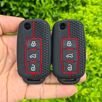 Silicone Car Key Cover For Volkswagen VW Golf Mk7 7 3 4 5 6 6r For Skoda Octavia A7 Polo 9n Mk4 Passat B7 B8 Tiguan Accessories
