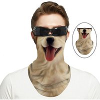 AliExpress HULEQQI Summer lce Silk Breathable Bandana Cycling Running Scarf Riding Hiking Sports 3D Animal Face Mask Cover Scarf Neck Protection