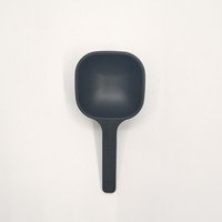New Dual-purpose Coffee Measuring Spoon Black Handheld Coffee Bean Dosing Spoon Long Press Powder Spoon Espresso Accessories