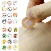 50-120pcs/Lot Cartoon Hemostasis Band Aid Adhesive Bandage Skin Vaccine Injection Hole Patch Kawaii Wound Plaster Patche for Kid