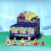 2025 New SpongeBob SquarePants Band Assembles Building Blocks Dolls To Decorate Children's Gifts