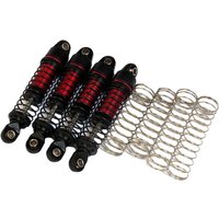 YSUN-4Pcs Metal Oil Shock Damper For Trx4m/C8801/C8809 RC Crawler Car Upgrade Parts Accessories