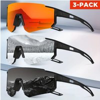 AliExpress QINGFEI 1/3PCS Oversize Outdoor Cycling Sunglasses Men Women Driving Bike Glasses Bicycle Sports Climbing Protective UV400 Goggles