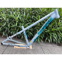 New Color Wissco Disc Brake MTB Slope Frame 4X Mountain Frame 26 Inch 27.5 Inch Aluminum Alloy Frame Cement Grey Blue Logo
